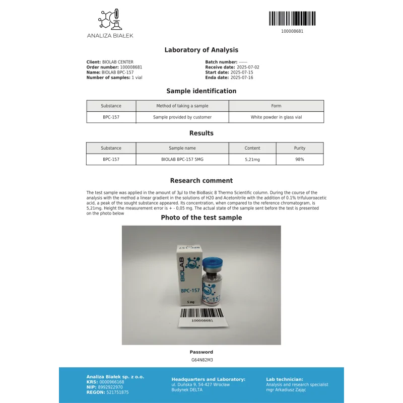 BPC-157 5 mg