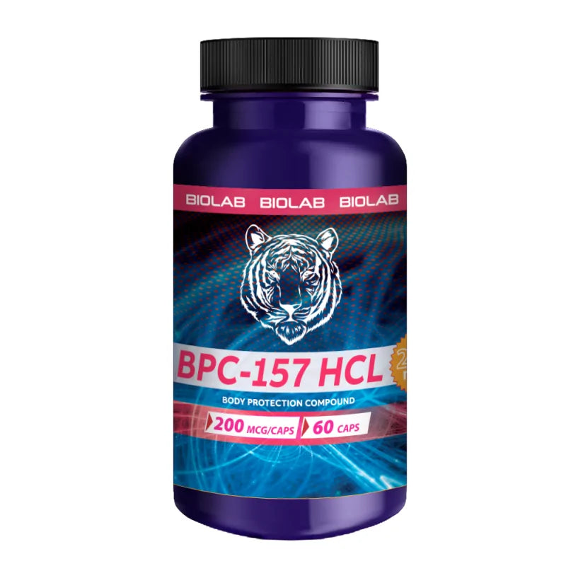 BPC-157 HCl 200 mcg, 60 caps